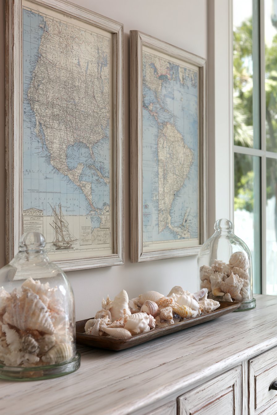 Coastal Nautical Chart Display