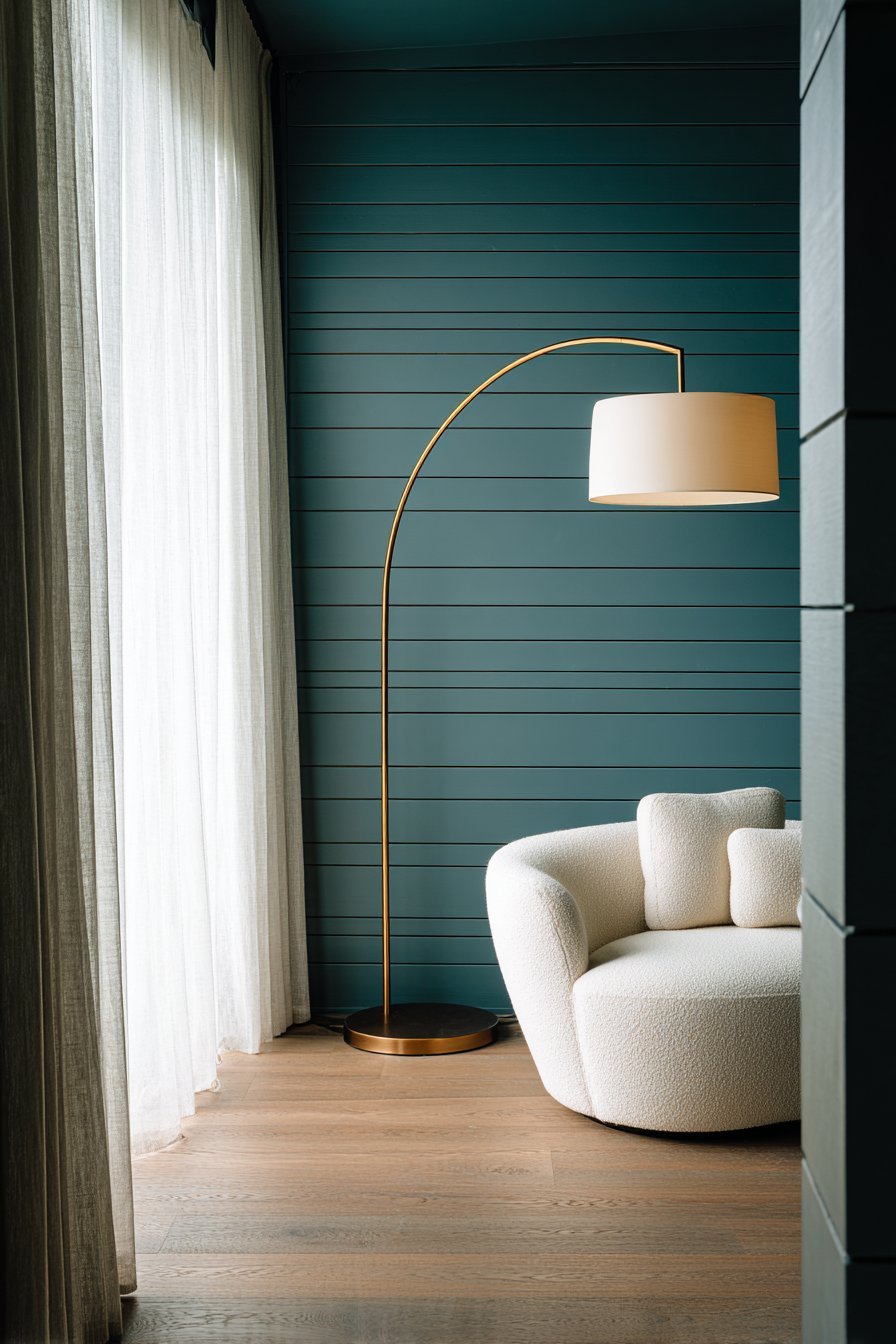 Sophisticated Sage Green Shiplap Cladding