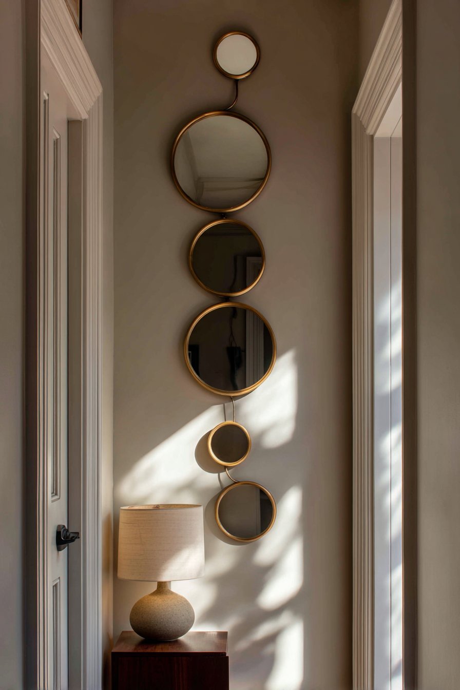 Vertical Mirror Arrangement