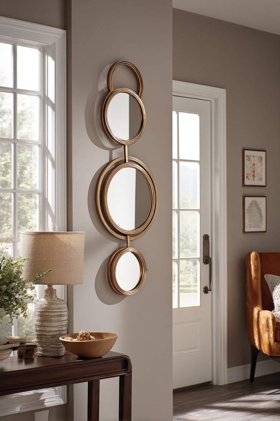 Vertical Mirror Arrangement