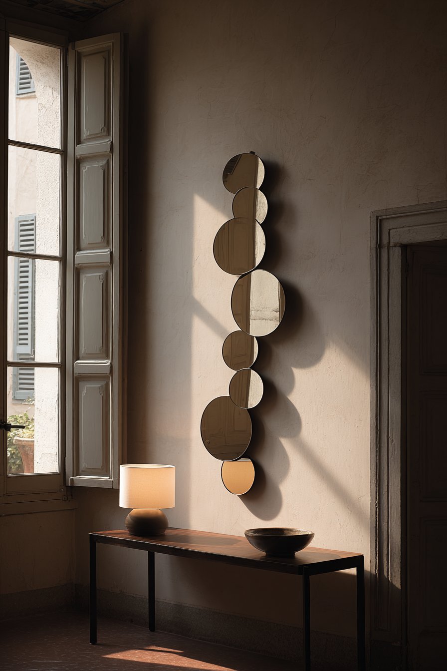 Vertical Mirror Arrangement