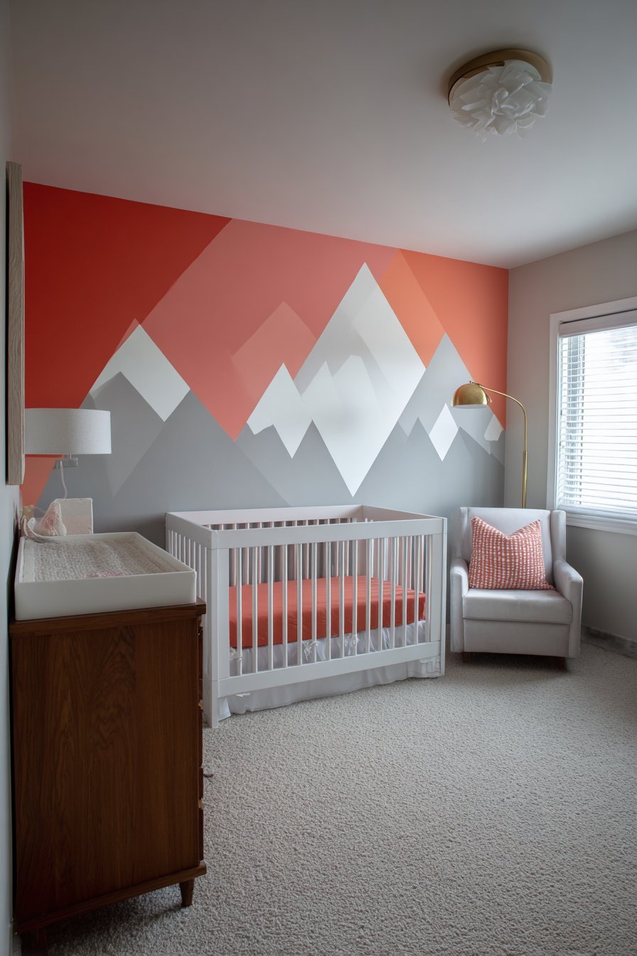 Bold Geometric Mountains