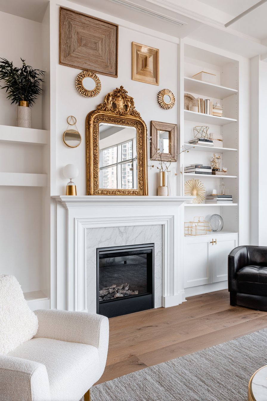 Eclectic Mixed Mirror Collection