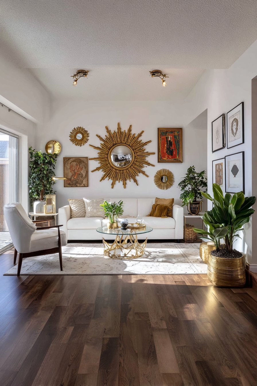 Eclectic Mixed Mirror Collection