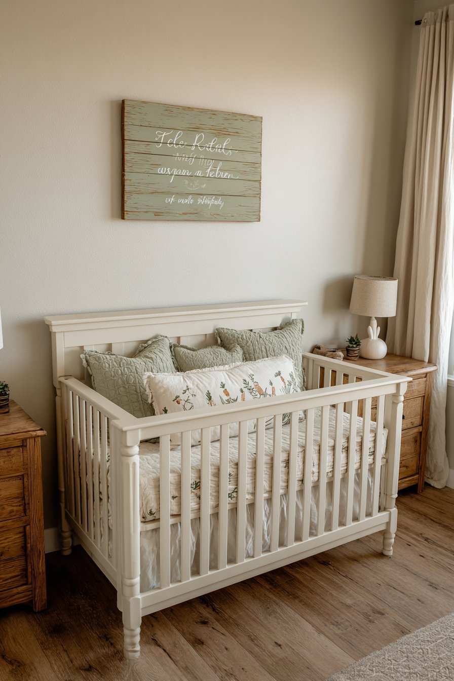 Personalized Hand-Lettered Wooden Sign