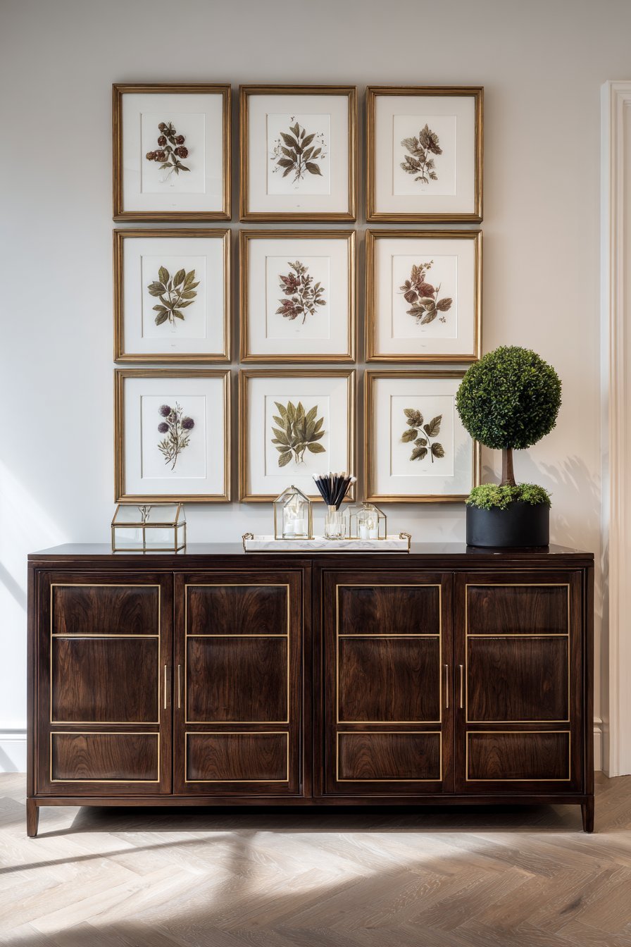 Classical Salon-Style Gallery Wall