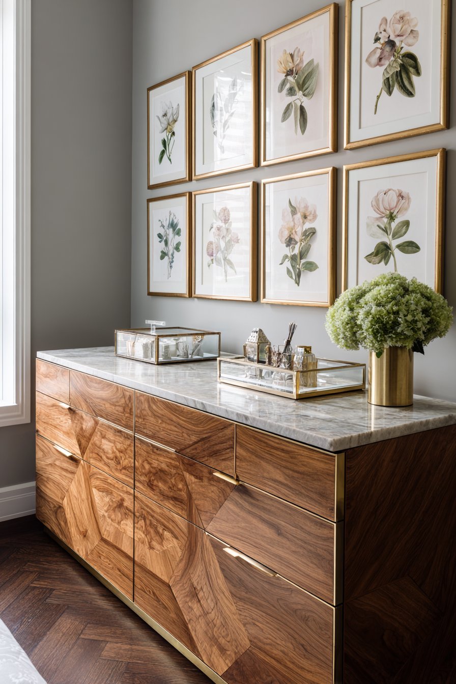 Classical Salon-Style Gallery Wall