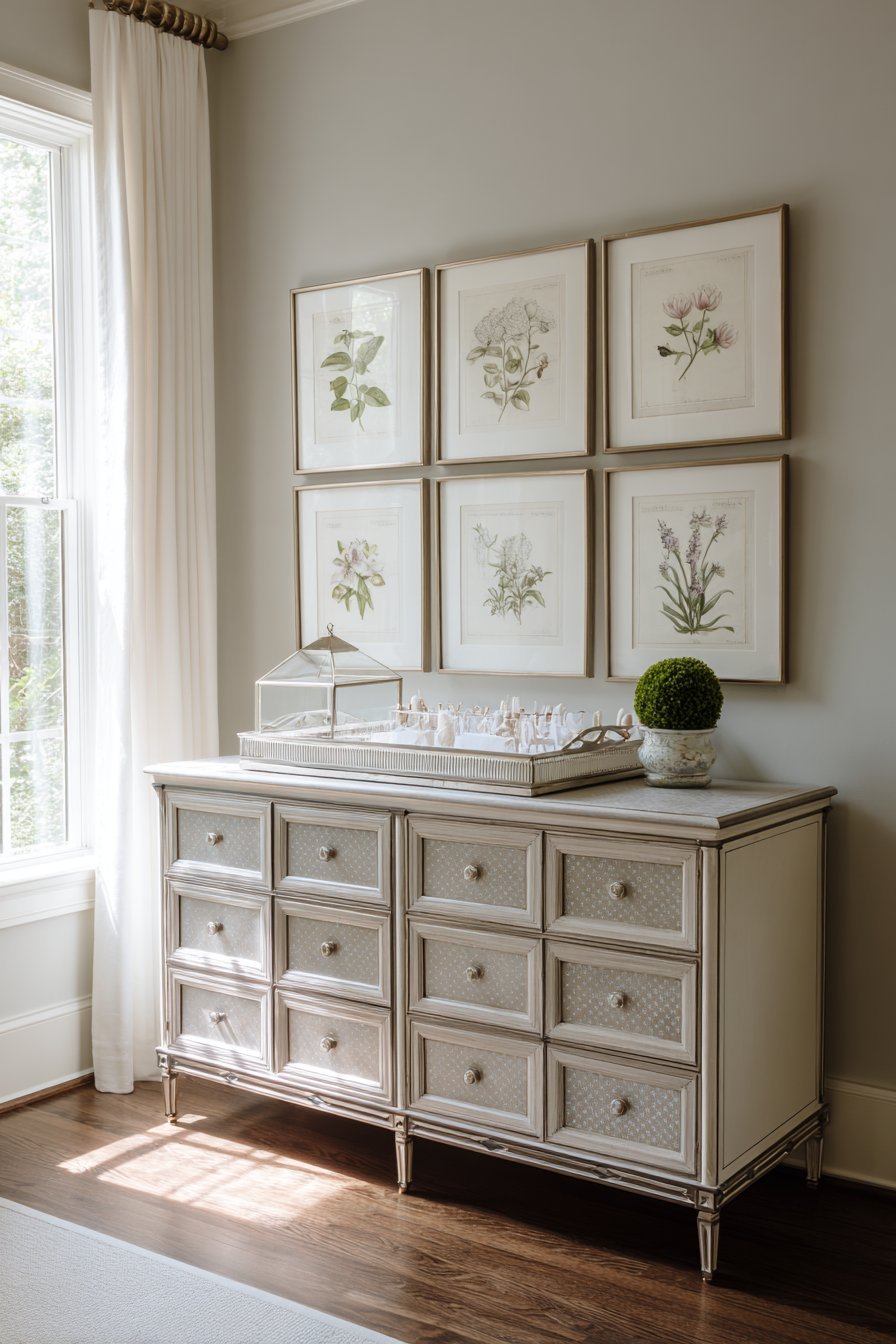 Classical Salon-Style Gallery Wall