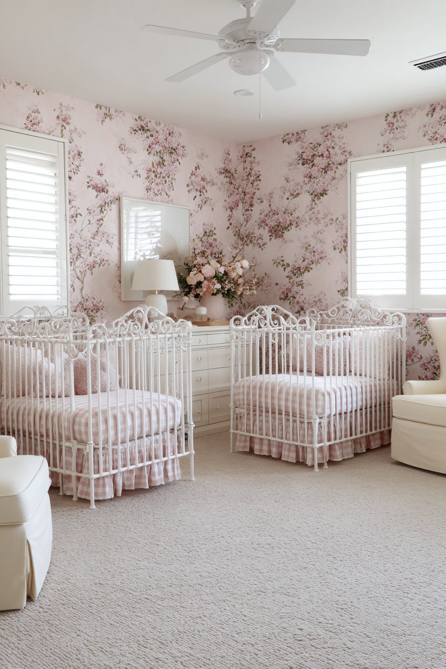 Symmetrical Twin Nursery