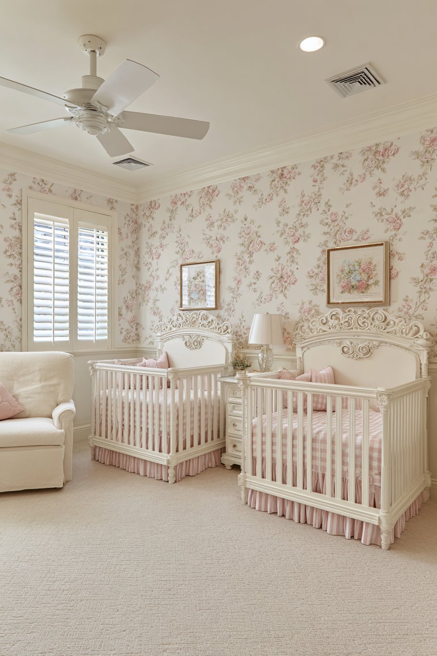 Symmetrical Twin Nursery