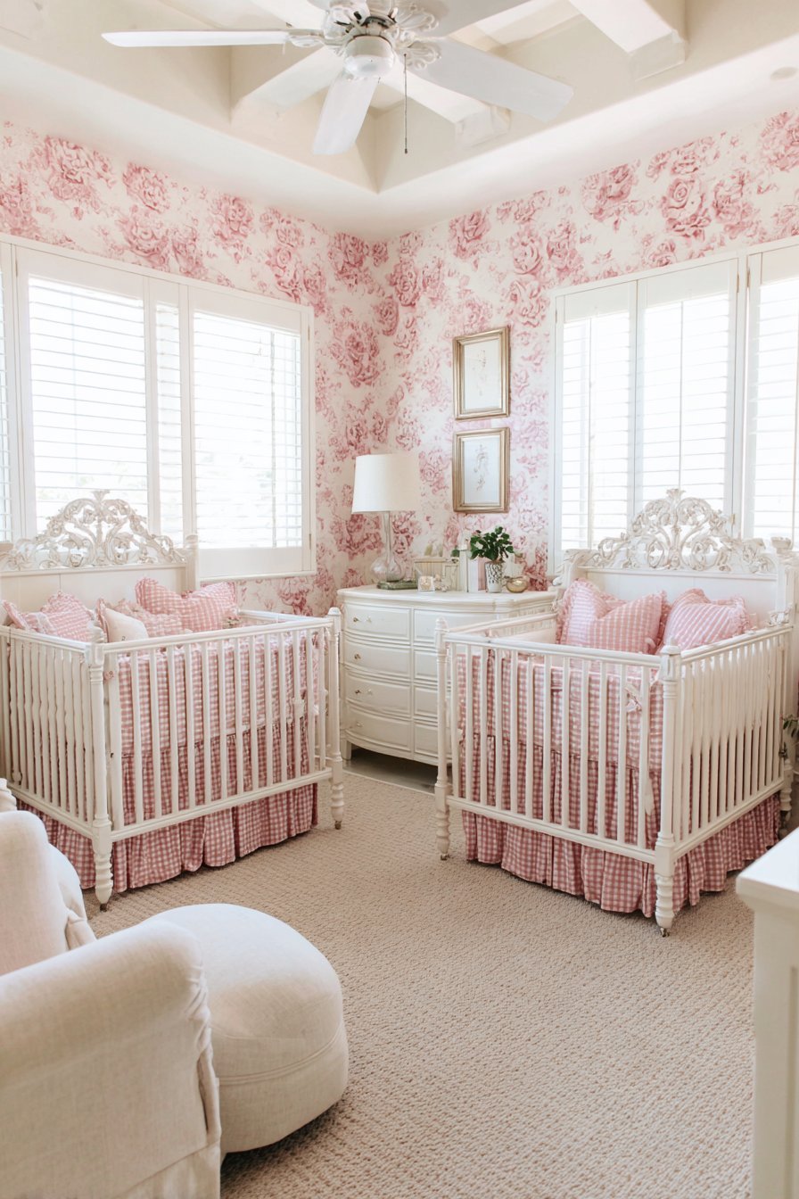 Symmetrical Twin Nursery