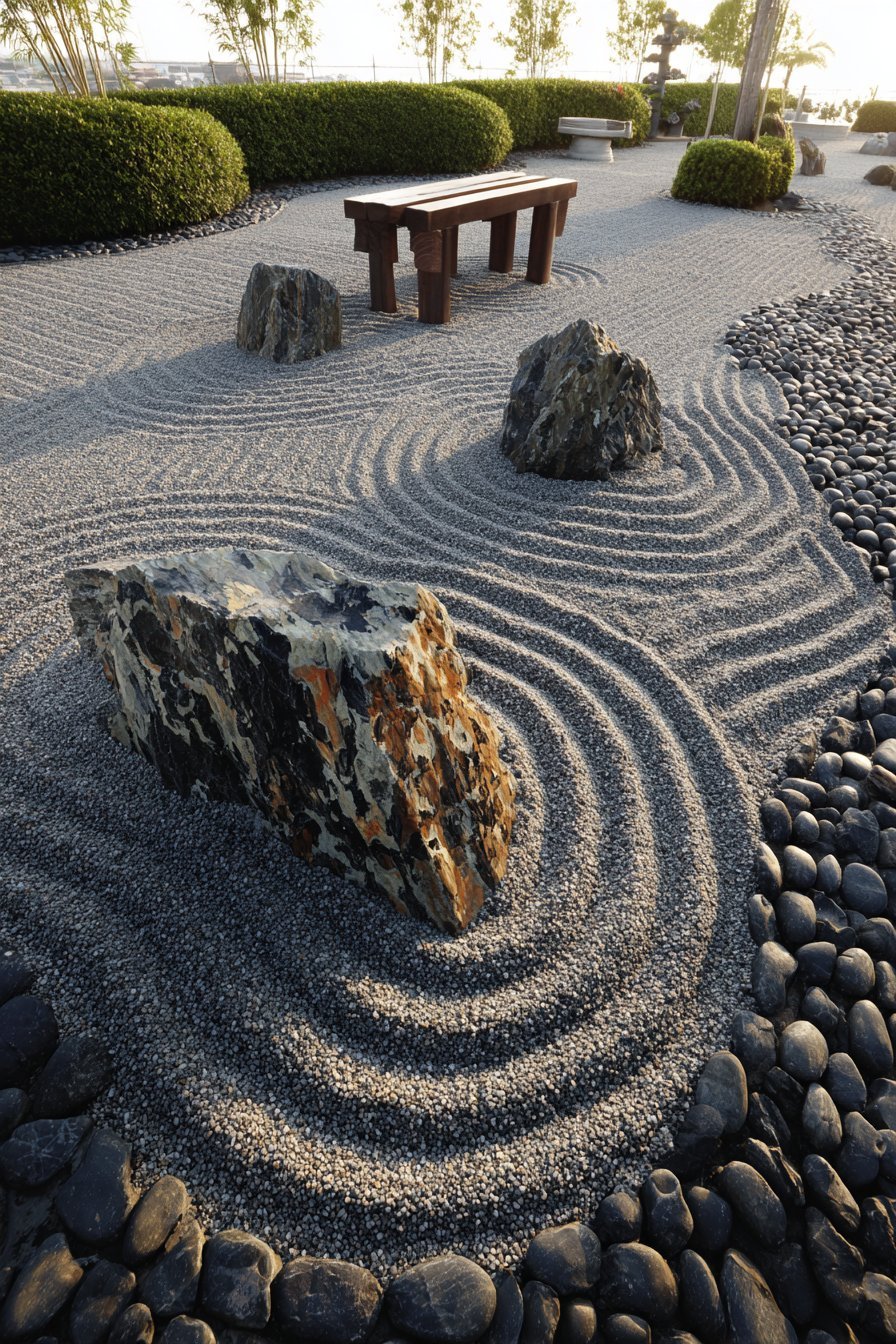 Classical Dry Landscape Garden