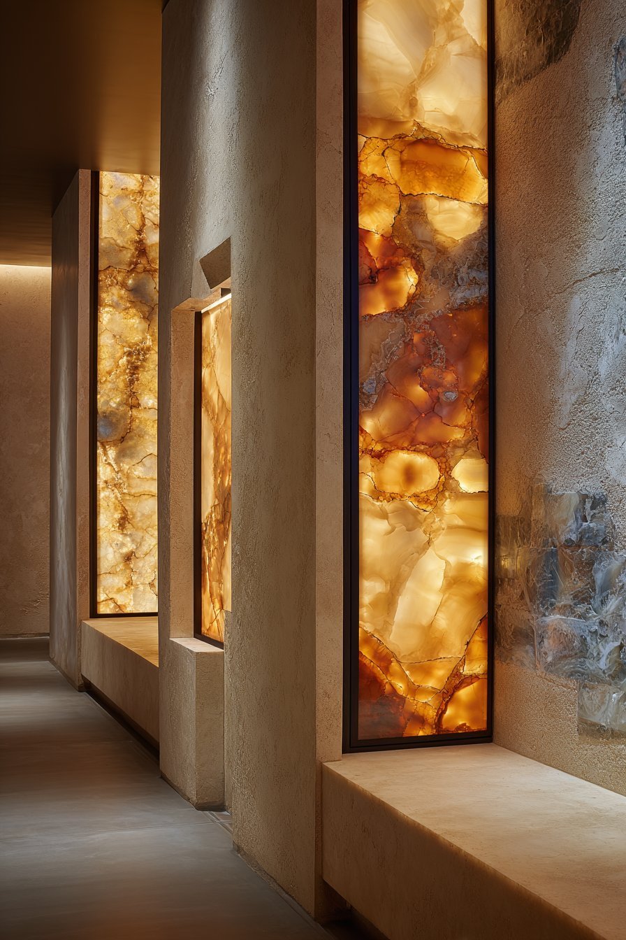 Backlit Onyx Panel Installation