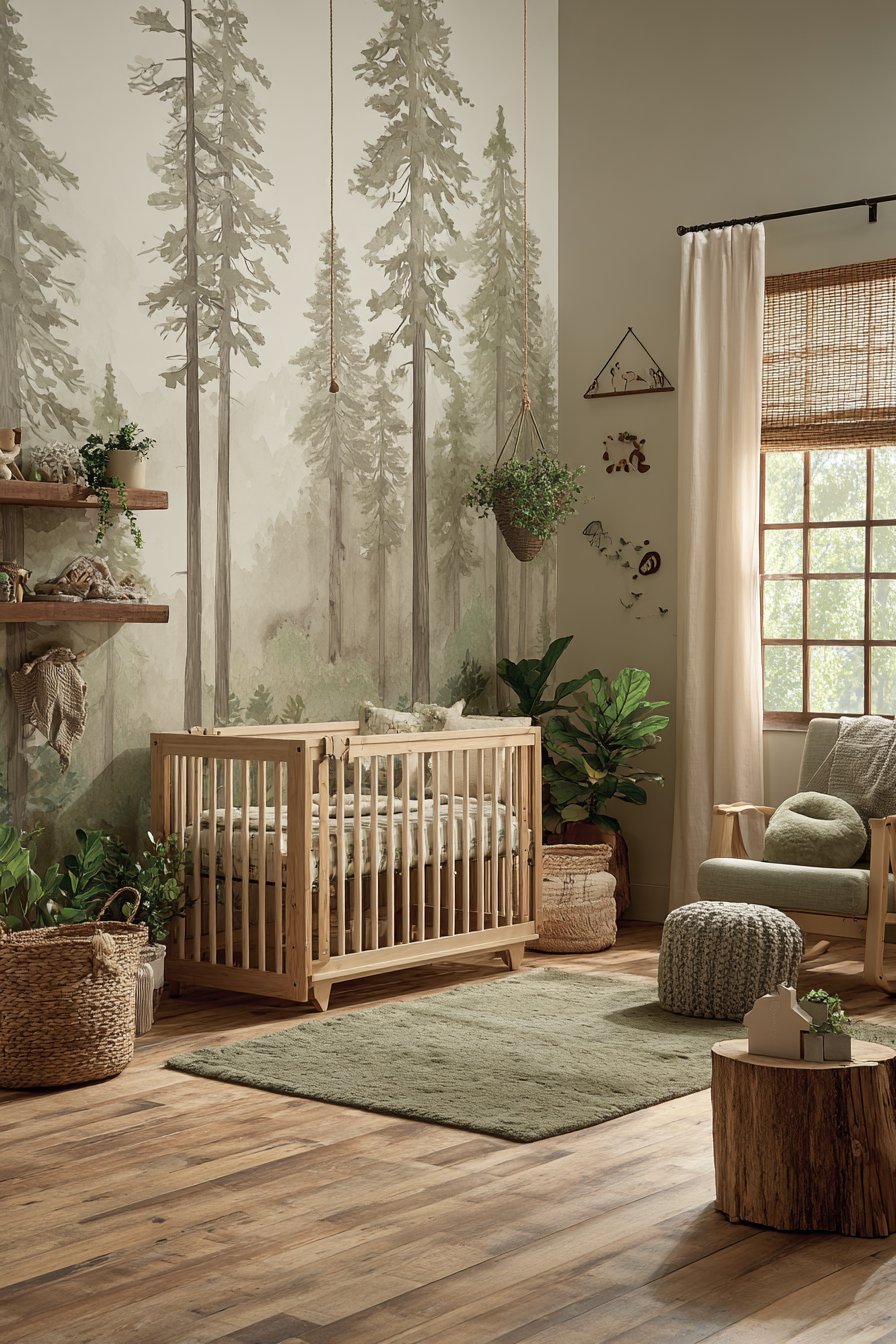 Nature-Themed Forest Retreat