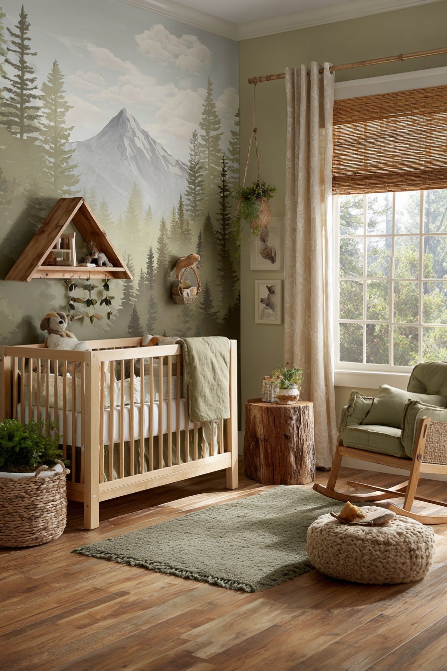 Nature-Themed Forest Retreat