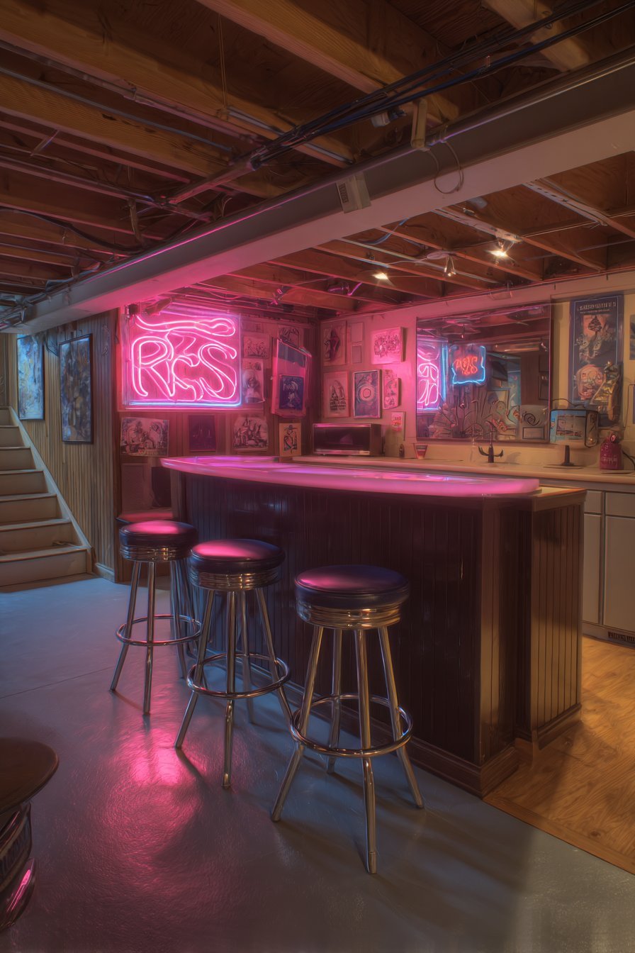 Illuminated Neon Sign Collection