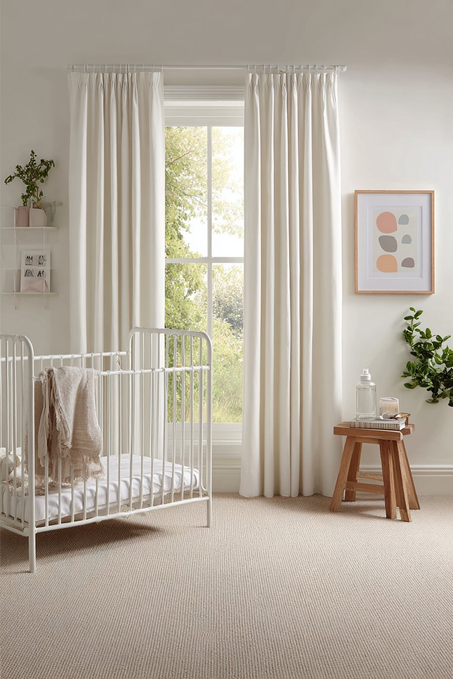 Minimal Metal Crib Essentials Focus