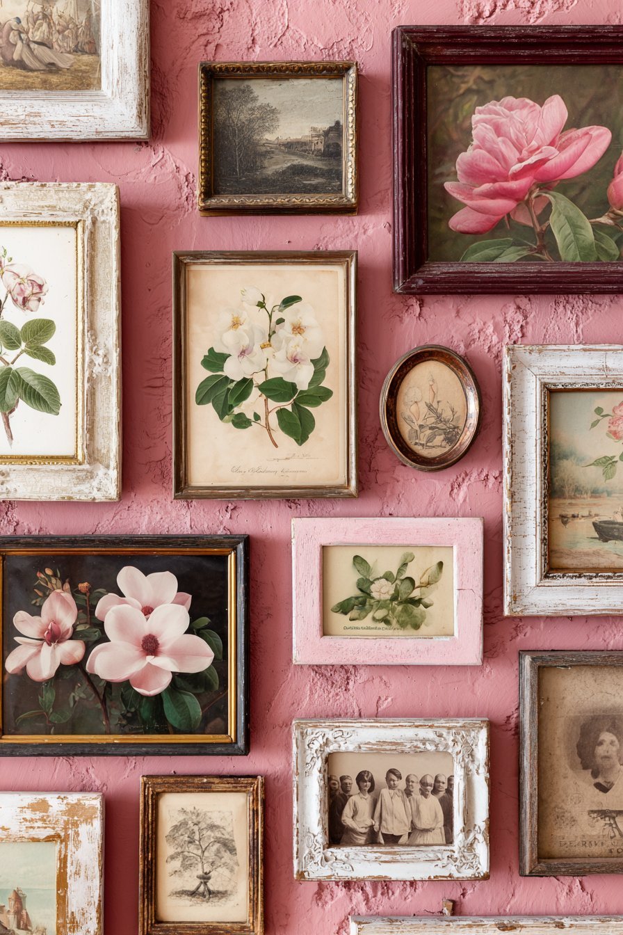 Eclectic Vintage Frame Gallery