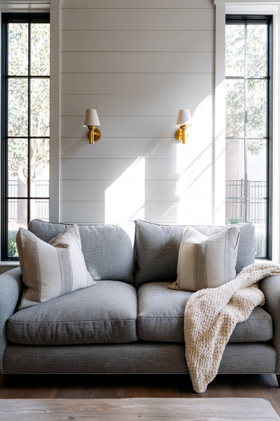 Horizontal Shiplap Paneling