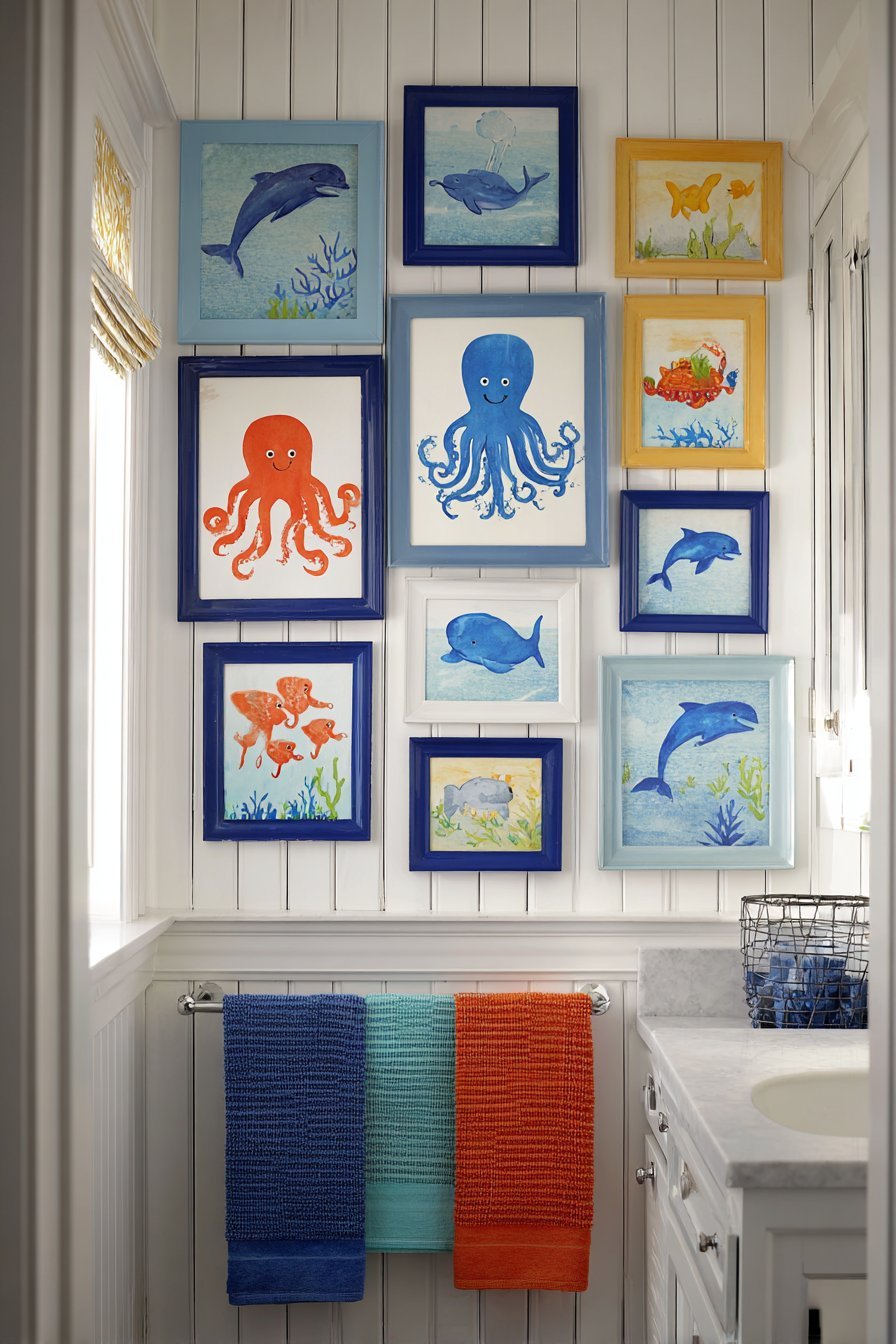 Whimsical Sea Creature Children's Gallery