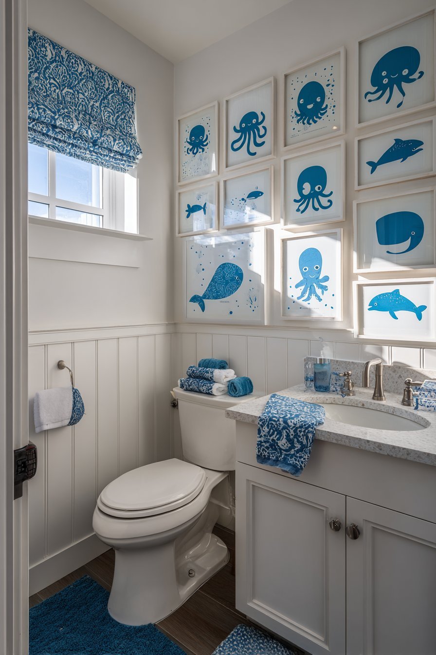 Whimsical Sea Creature Children's Gallery