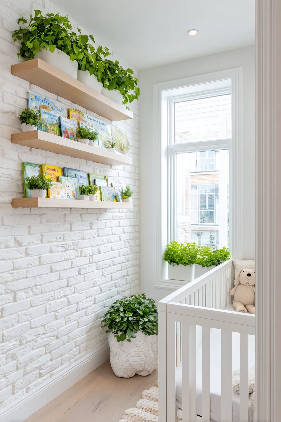 All-White Natural Accent Palette