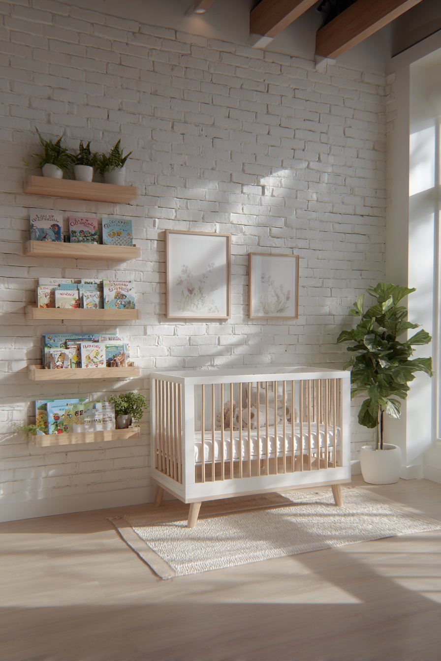 All-White Natural Accent Palette