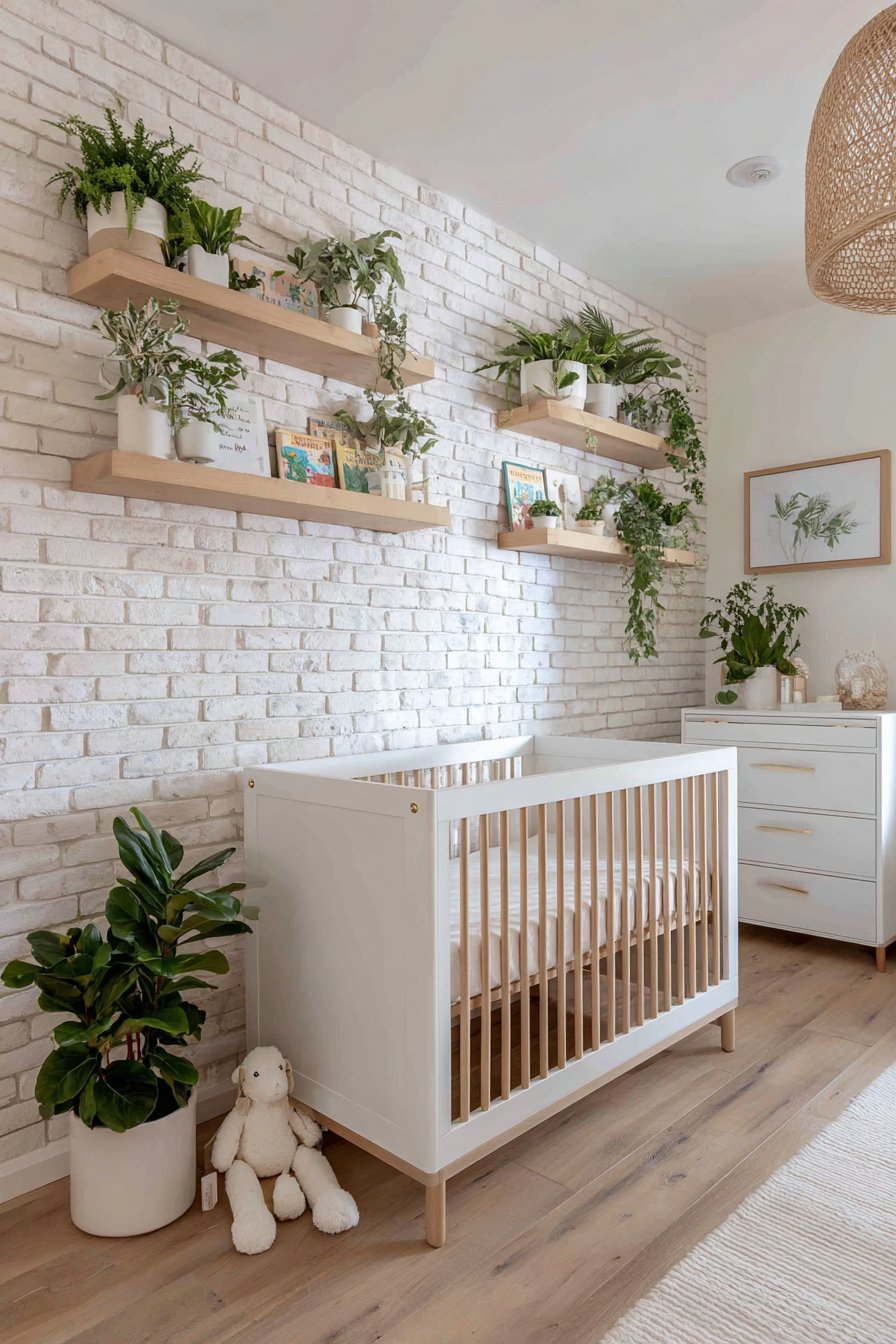 All-White Natural Accent Palette