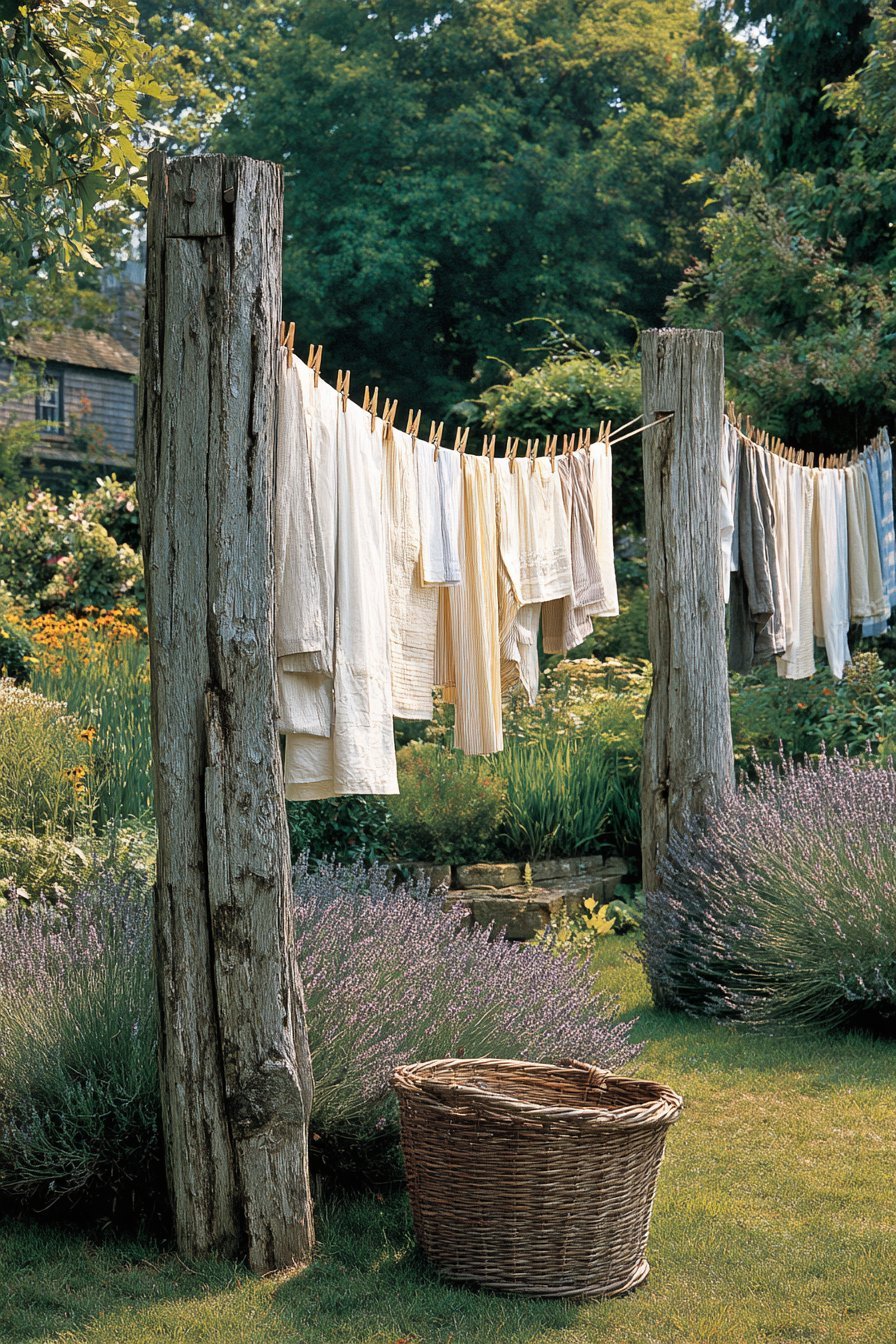 Traditional Clothesline Display