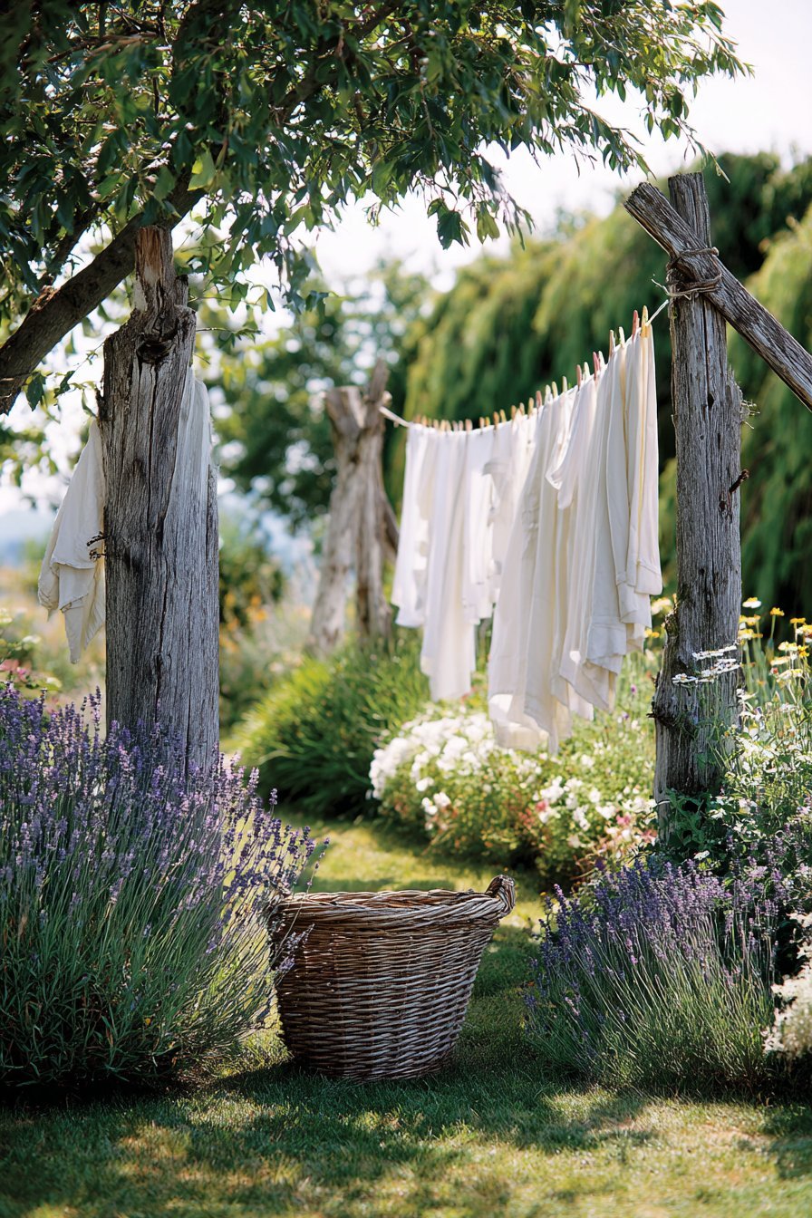 Traditional Clothesline Display