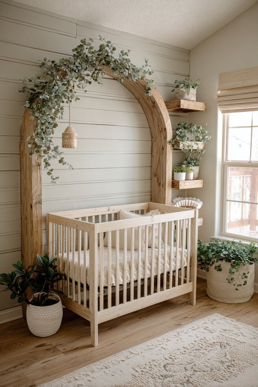 Modern Farmhouse with Preserved Botanicals