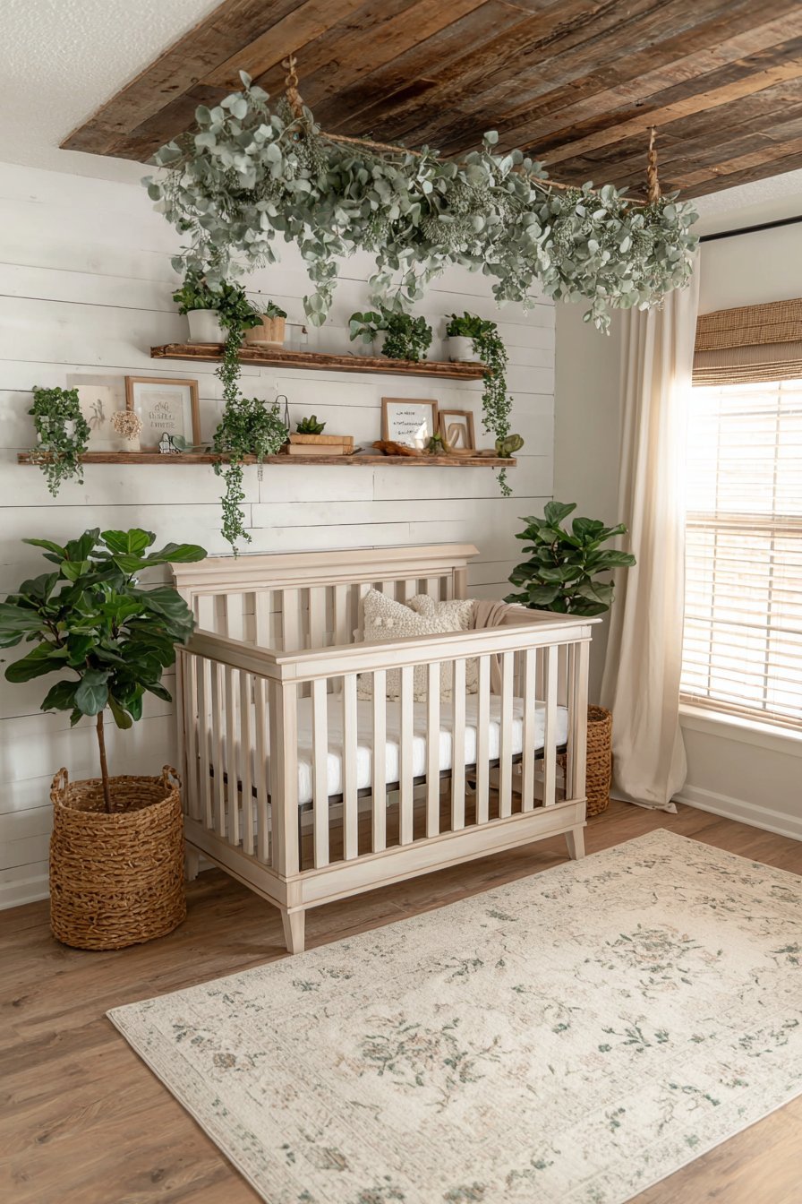 Modern Farmhouse with Preserved Botanicals