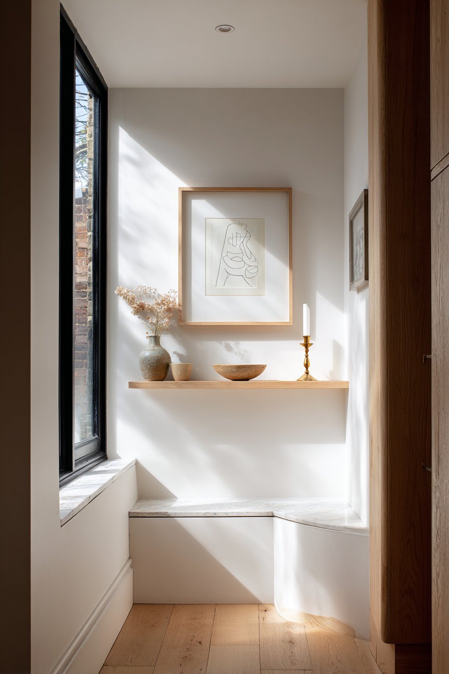 Scandinavian Minimalist Line Drawing