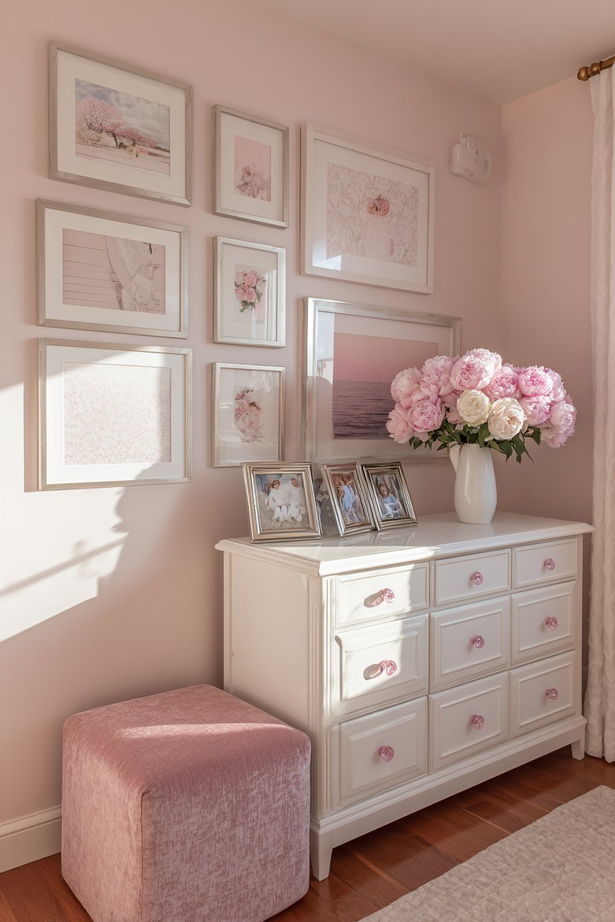 Gallery Wall Display Corner