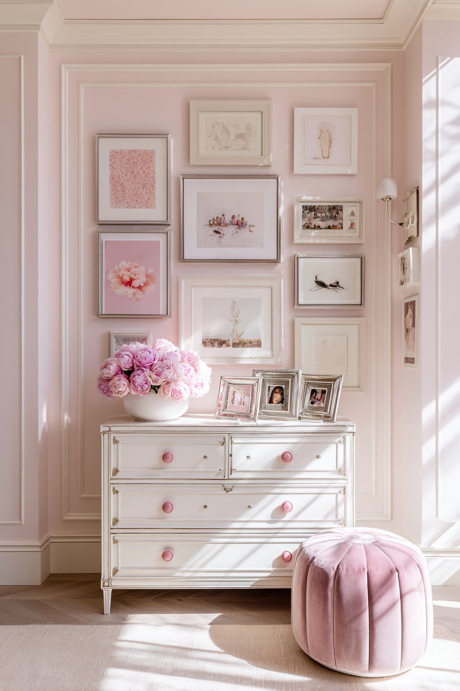 Gallery Wall Display Corner