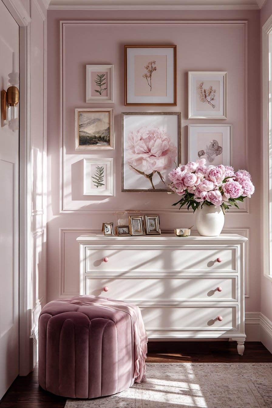 Gallery Wall Display Corner