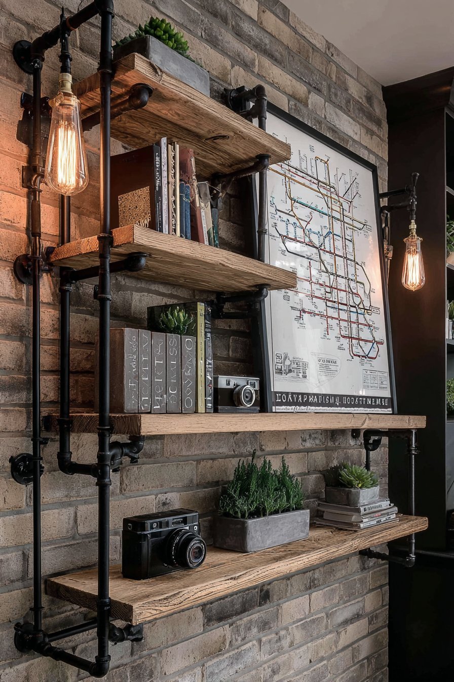 Industrial Exposed Brick Character