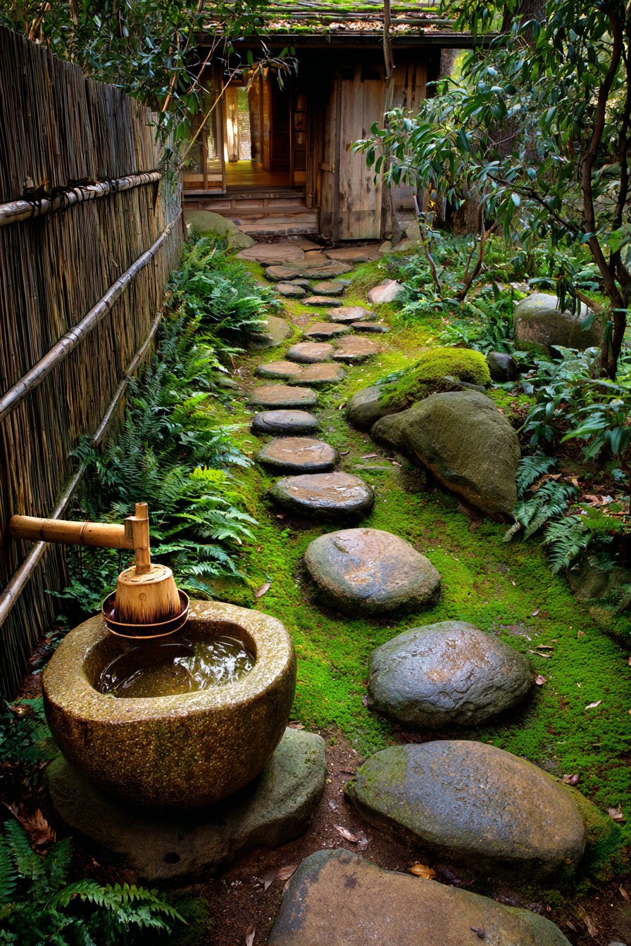 Tea Garden Approach Path