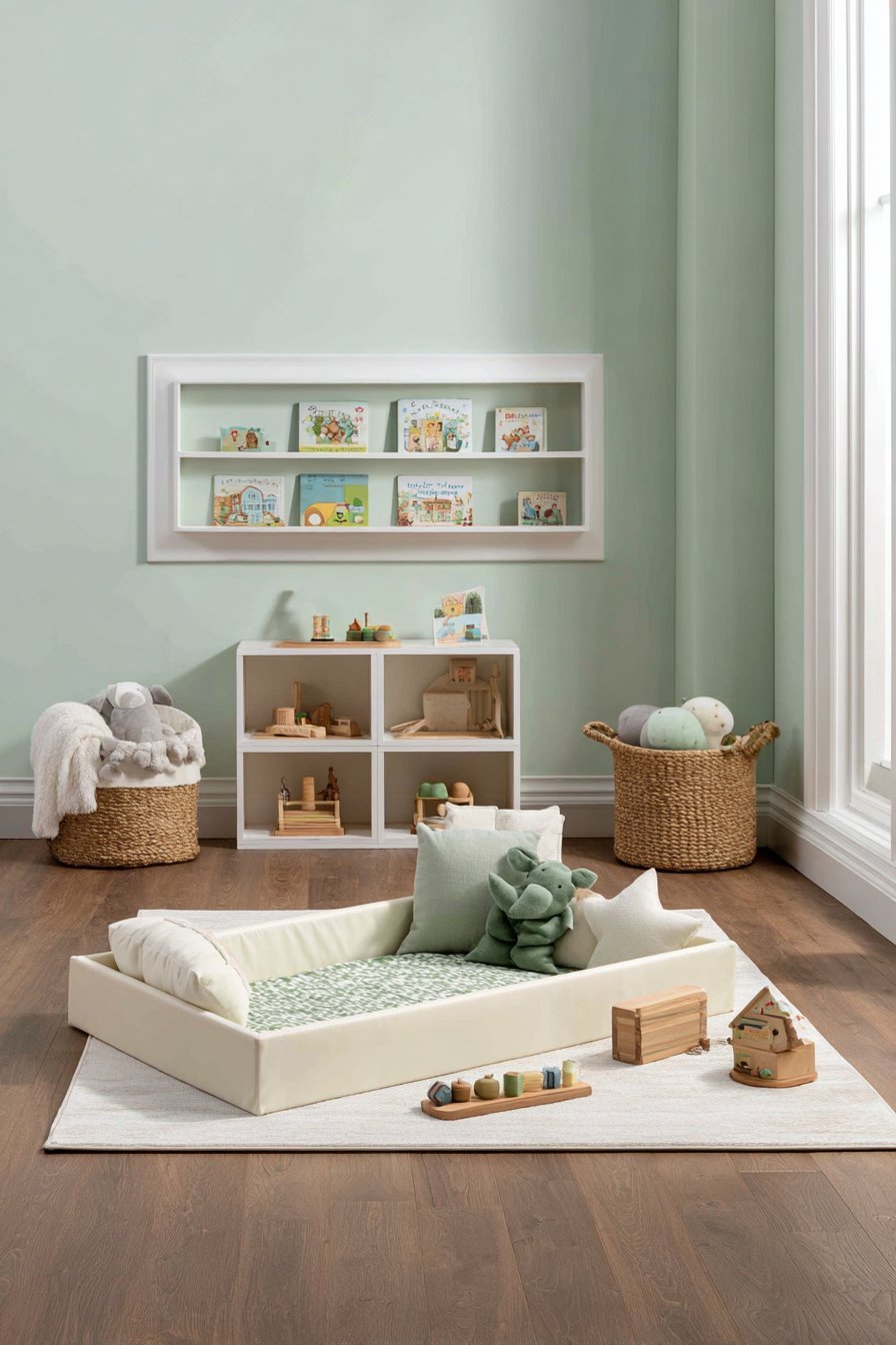 Safe Cream Play Area