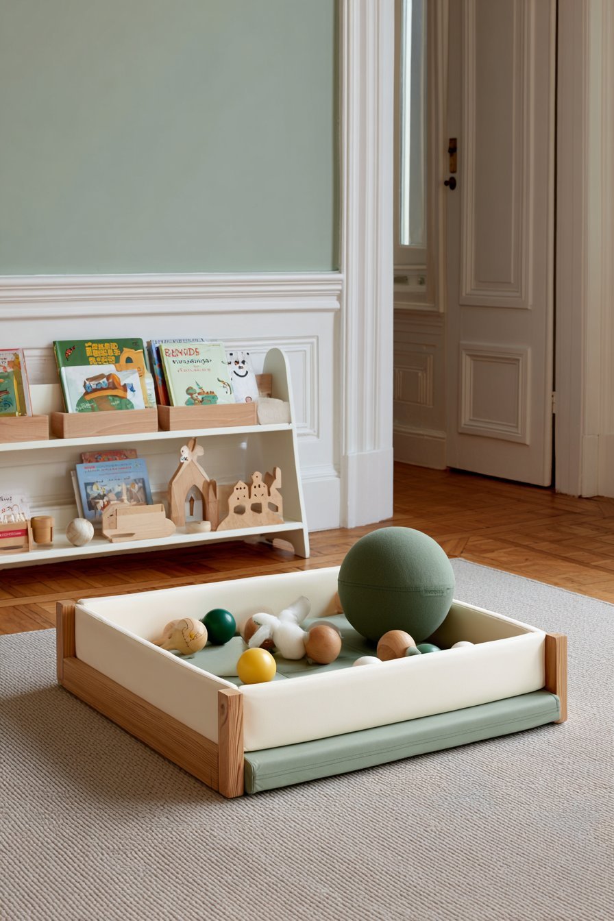 Safe Cream Play Area