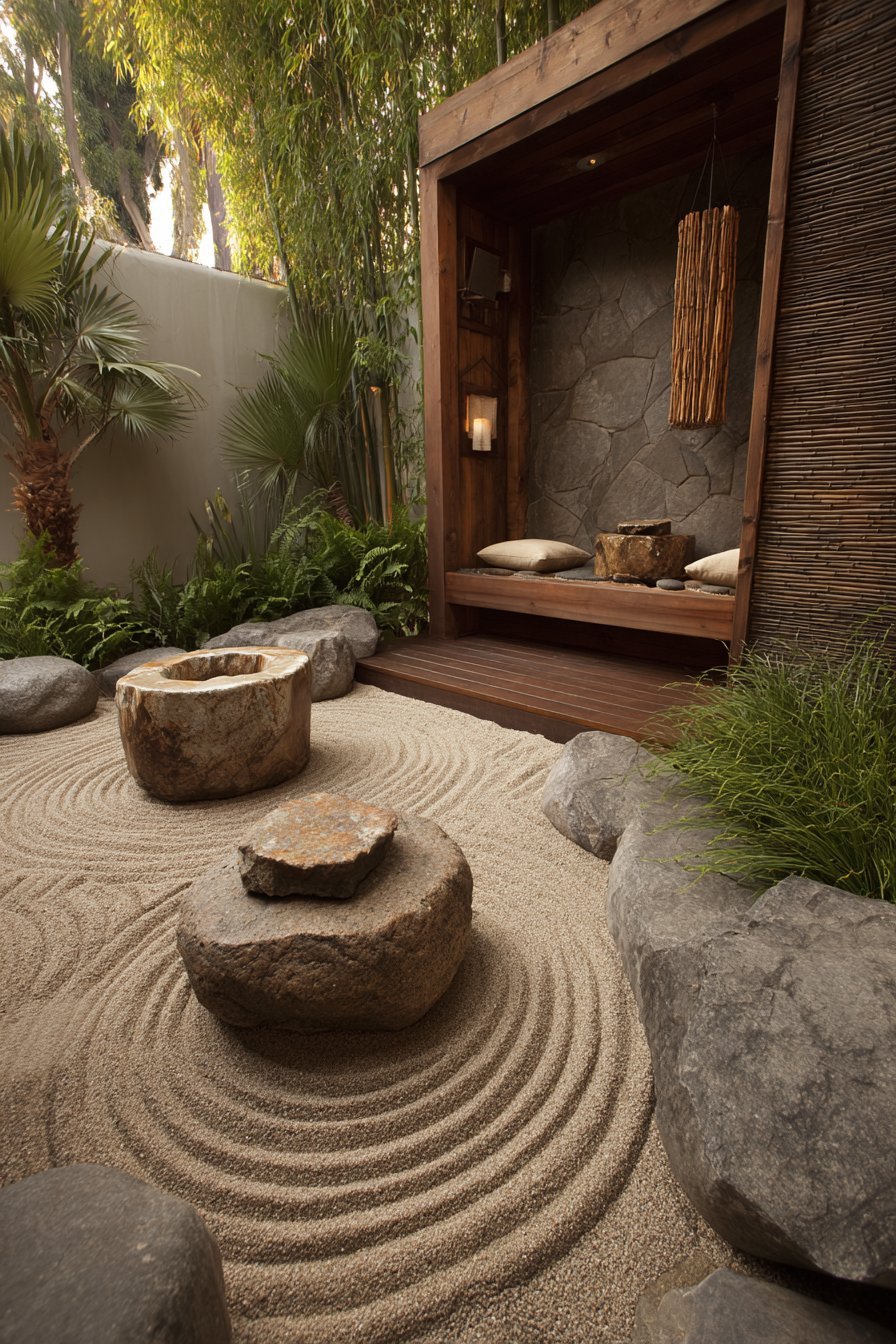 Zen Meditation Garden Sanctuary