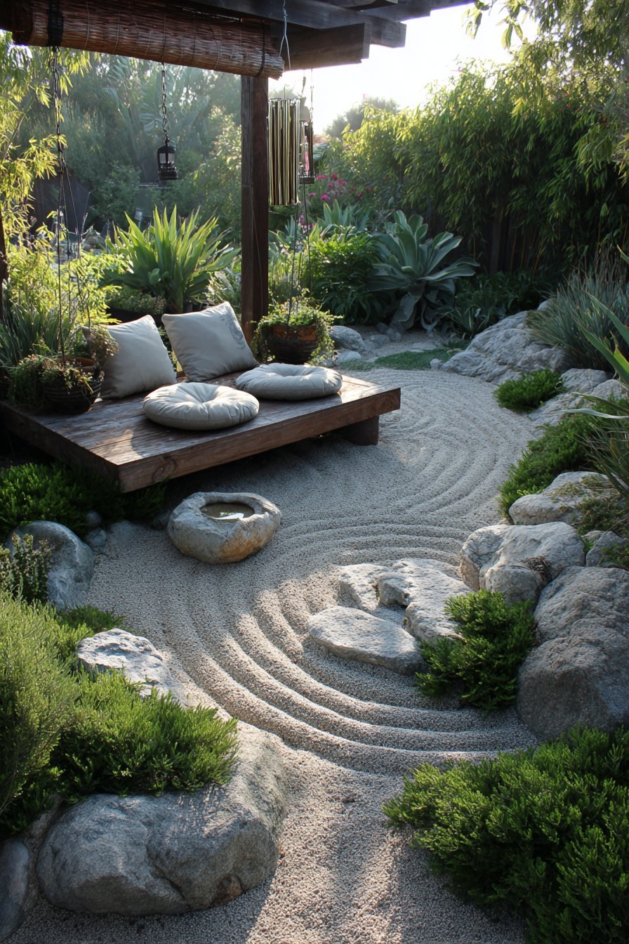 Zen Meditation Garden Sanctuary