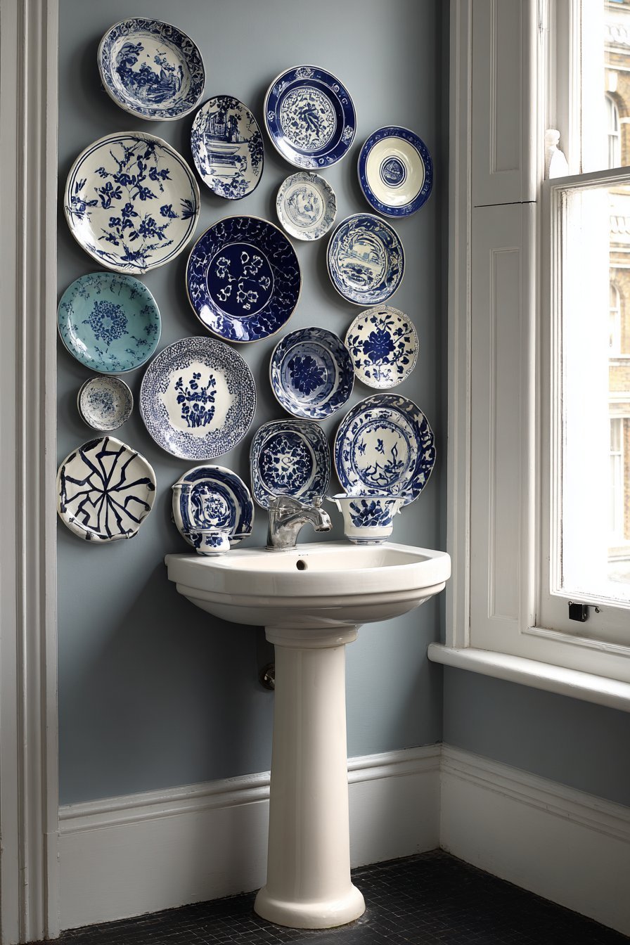 Vintage Ceramic Plate Collection