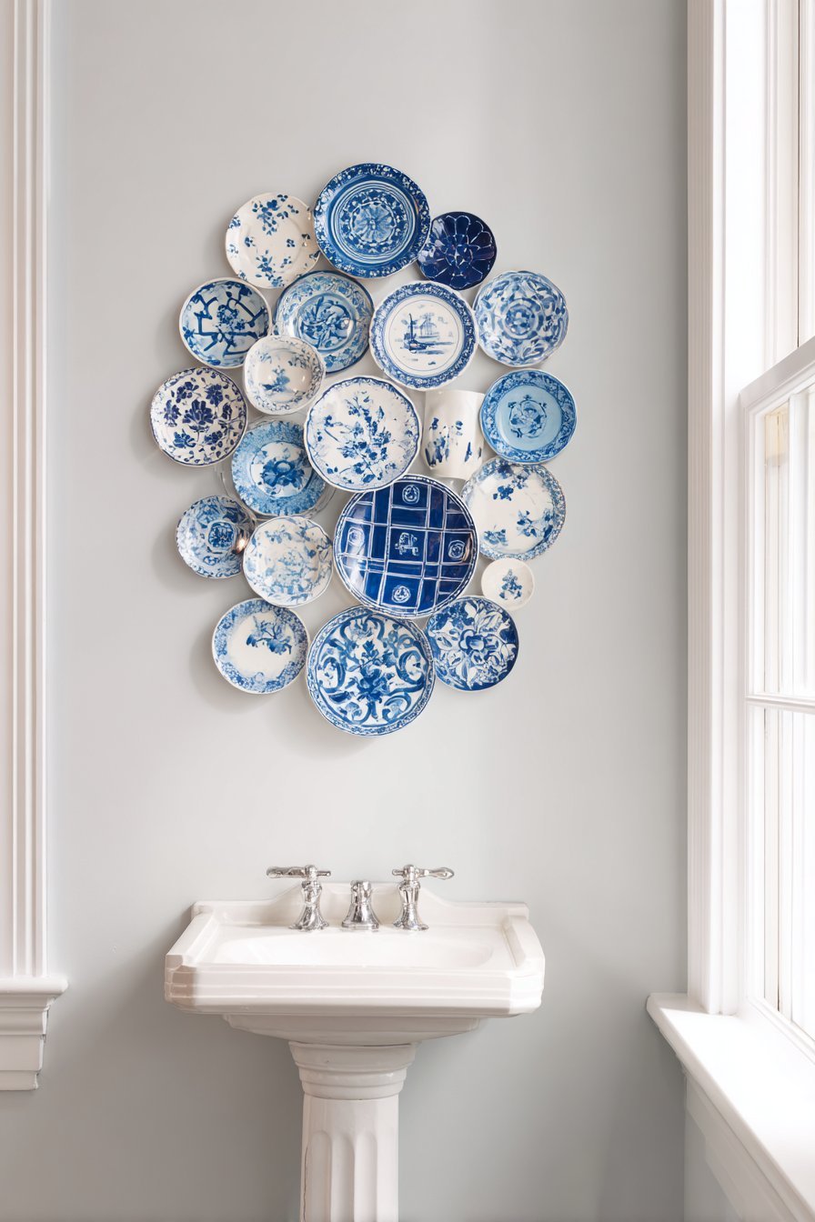 Vintage Ceramic Plate Collection