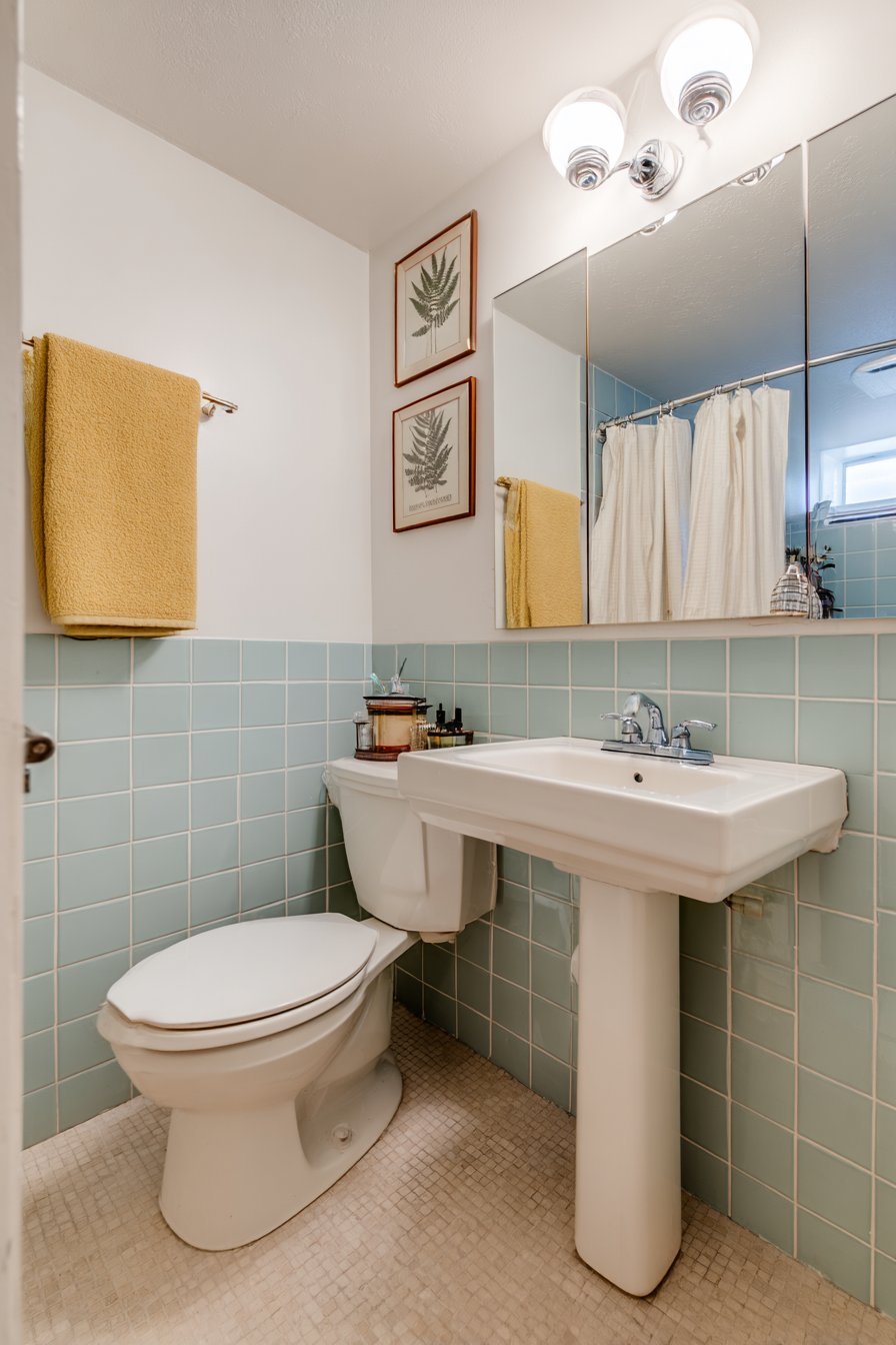 Botanical Print Trio in Bamboo Frames