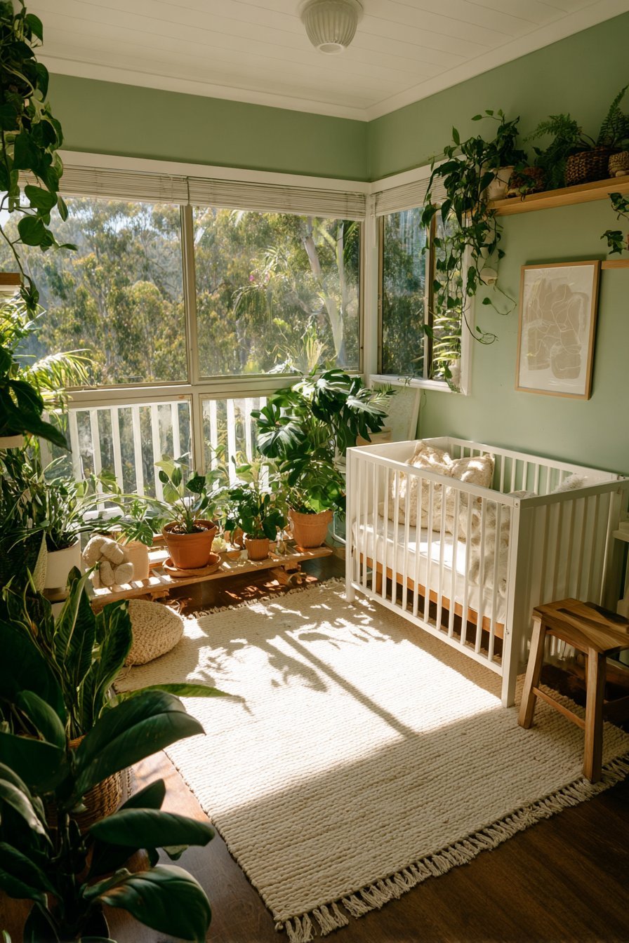 Botanical Greenhouse Oasis