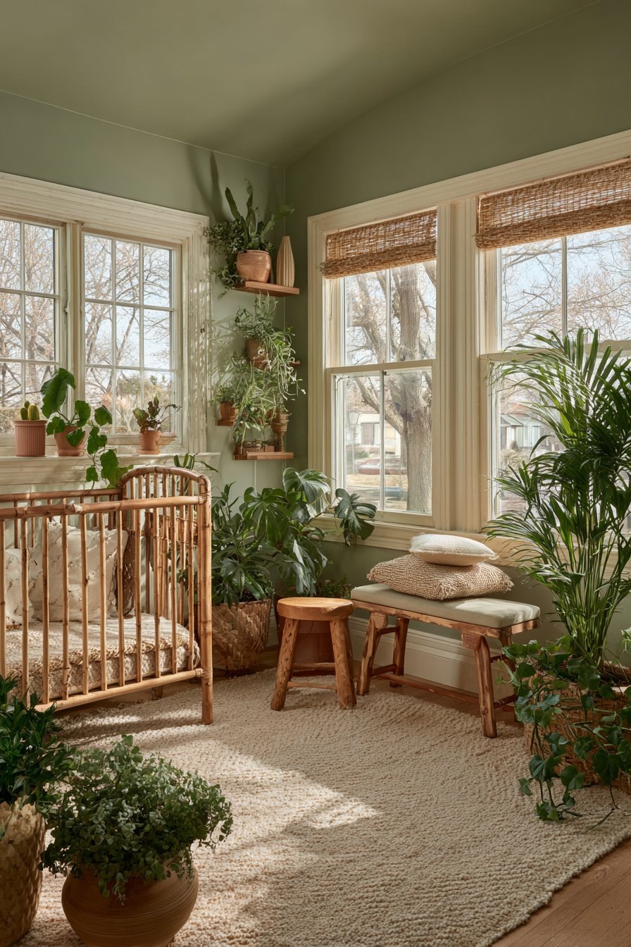 Botanical Greenhouse Oasis