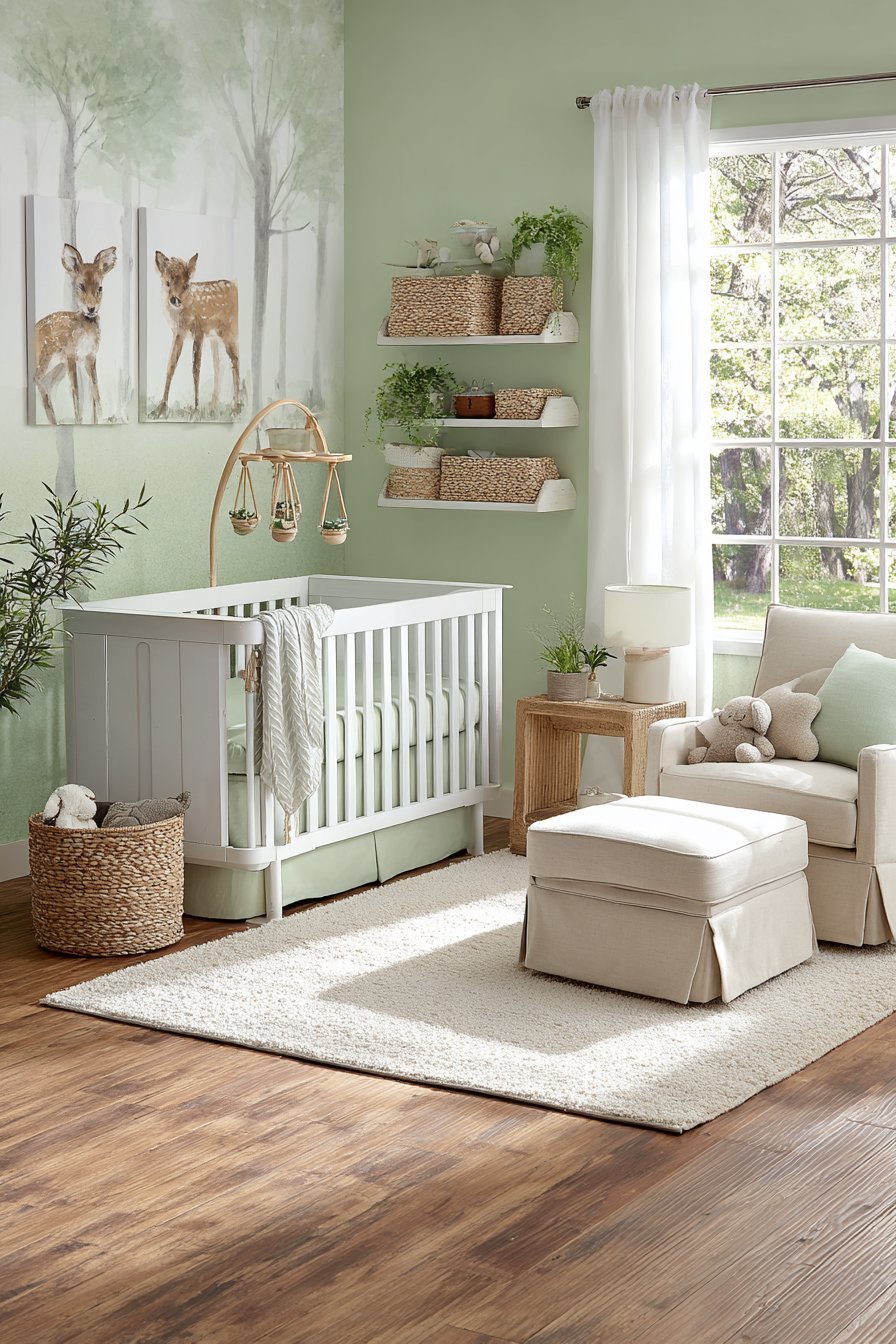 Light green nursery