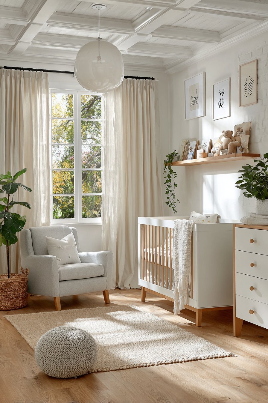 Bright nursery