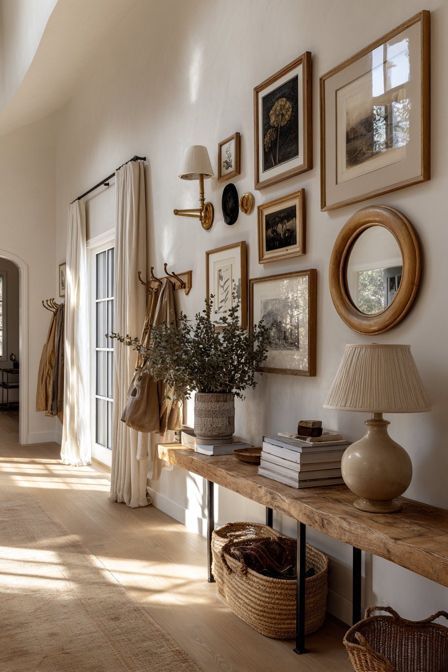 Hall wall decor ideas